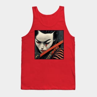 Female Samurai Tank Top